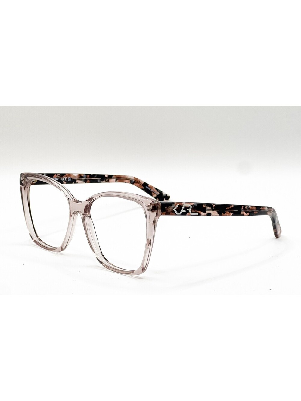Karl Lagerfeld KL6050VW 233 Grey Tortoise Cat Eye Eyeglass Frames 54-16-140